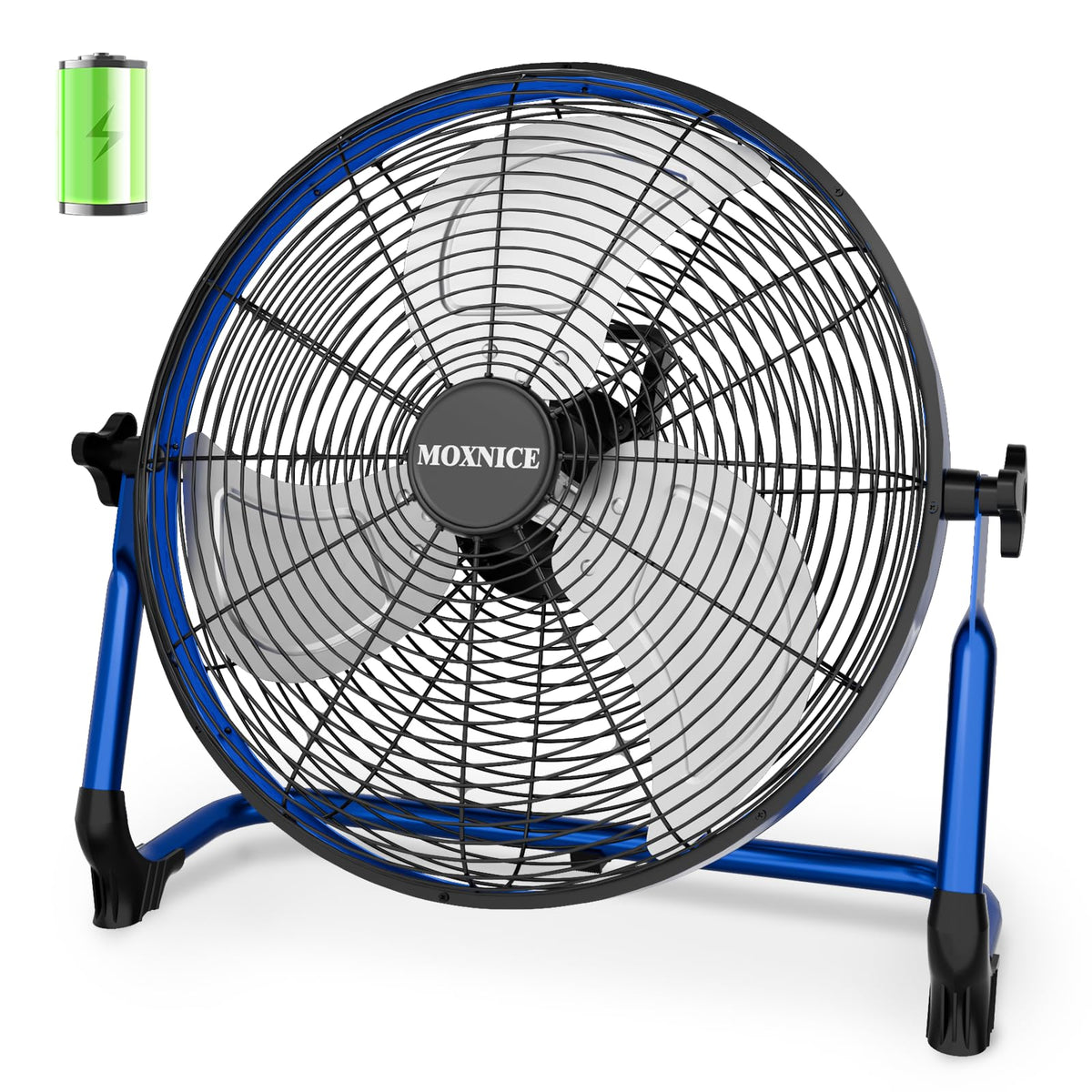 20" Portable Rechargeable Battery Operated Floor Fan F666057