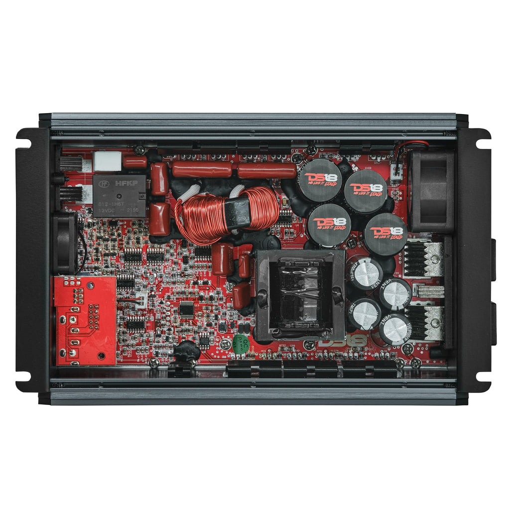 Compact Full-Range Class D 1-Channel Amplifier 2,500 Watts RMS Monoblock C625