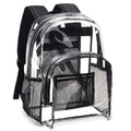 Clear Heavy Duty Black Backpack M284760