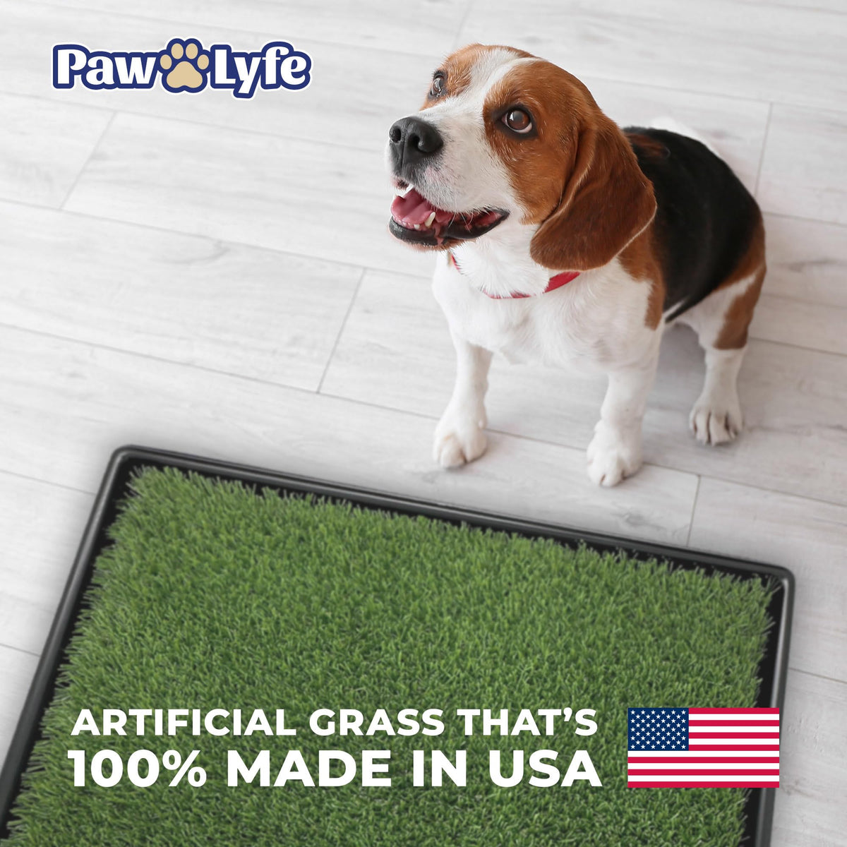 Artificial Grass Dog Potty with Tray F343992