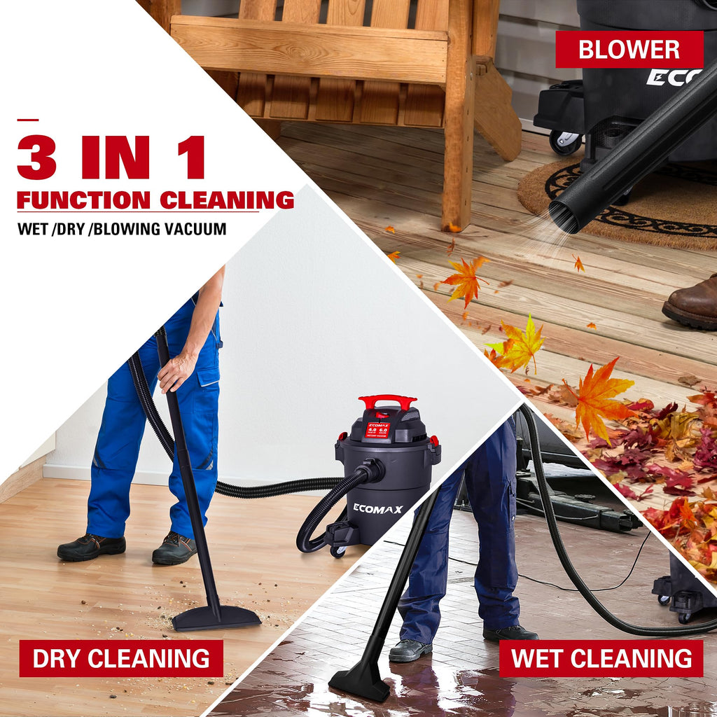 6 Gallon 4 HP Wet Dry Shop Vac V645065