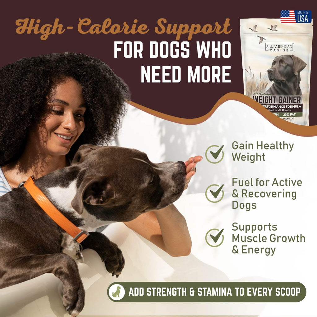 High Calorie Dog Weight Gainer Powder 60 Servings A9502