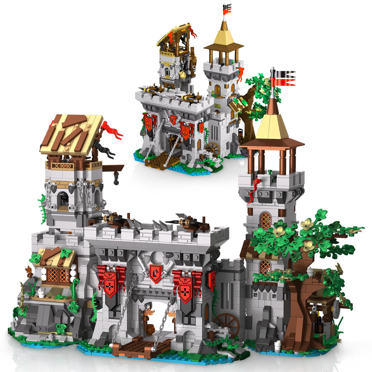 2568 PCS Medieval Castle Building Blocks Set O151