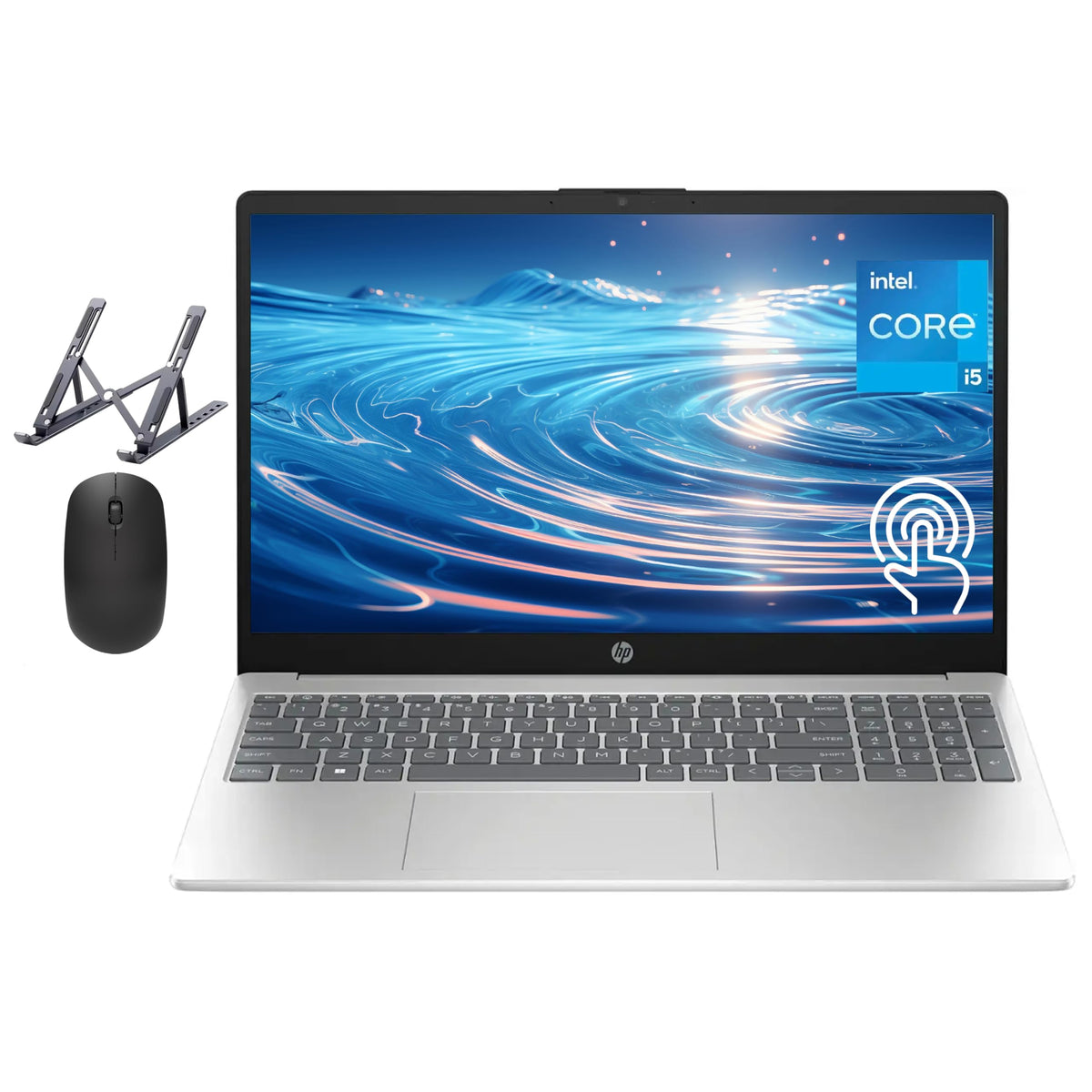 15.6" Touchscreen Laptop, Intel Core i5, 16GB RAM, 512GB SSD, Silver Z28642