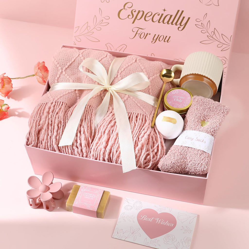 Get Well Soon Gifts Baskets for Women (Pink) A321330