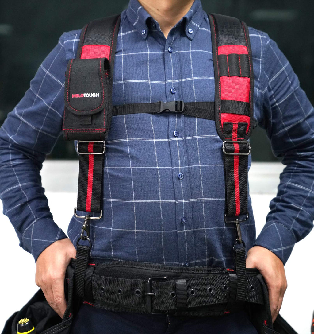 Tool Belt Suspenders with Foam Pads I111294