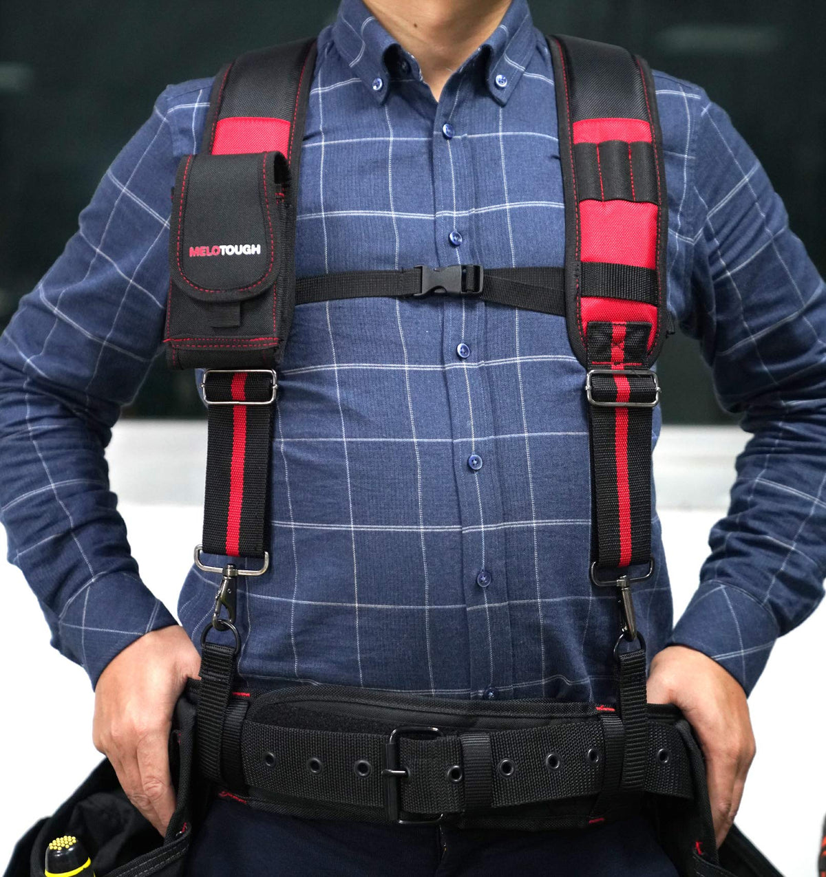 Tool Belt Suspenders with Foam Pads I111294