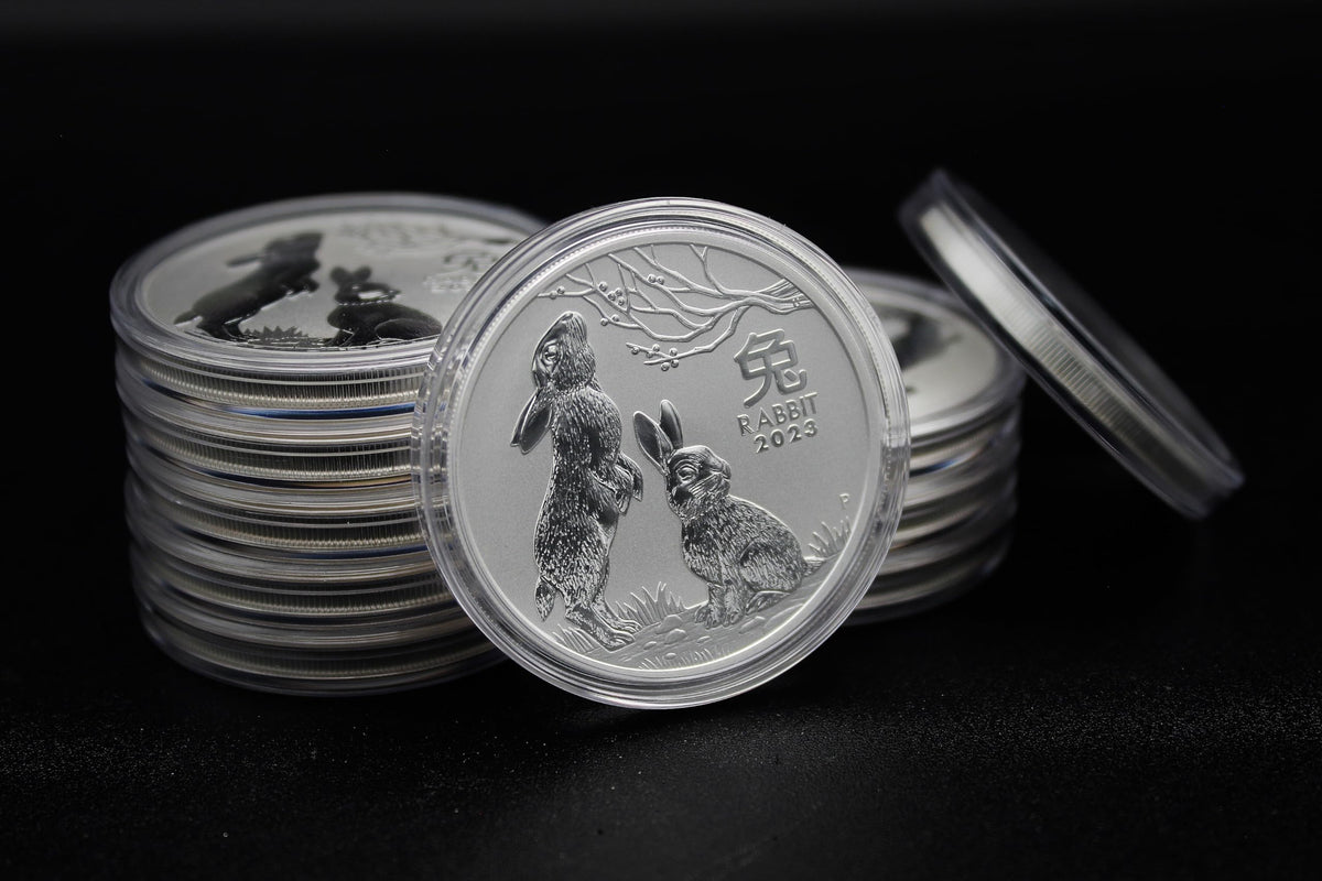 1 oz Silver Year of the Rabbit Coin O8778