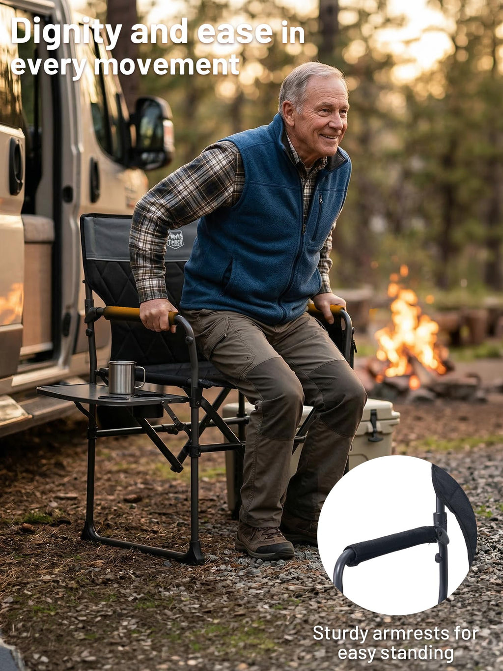 Heavy Duty Camping Chair A285