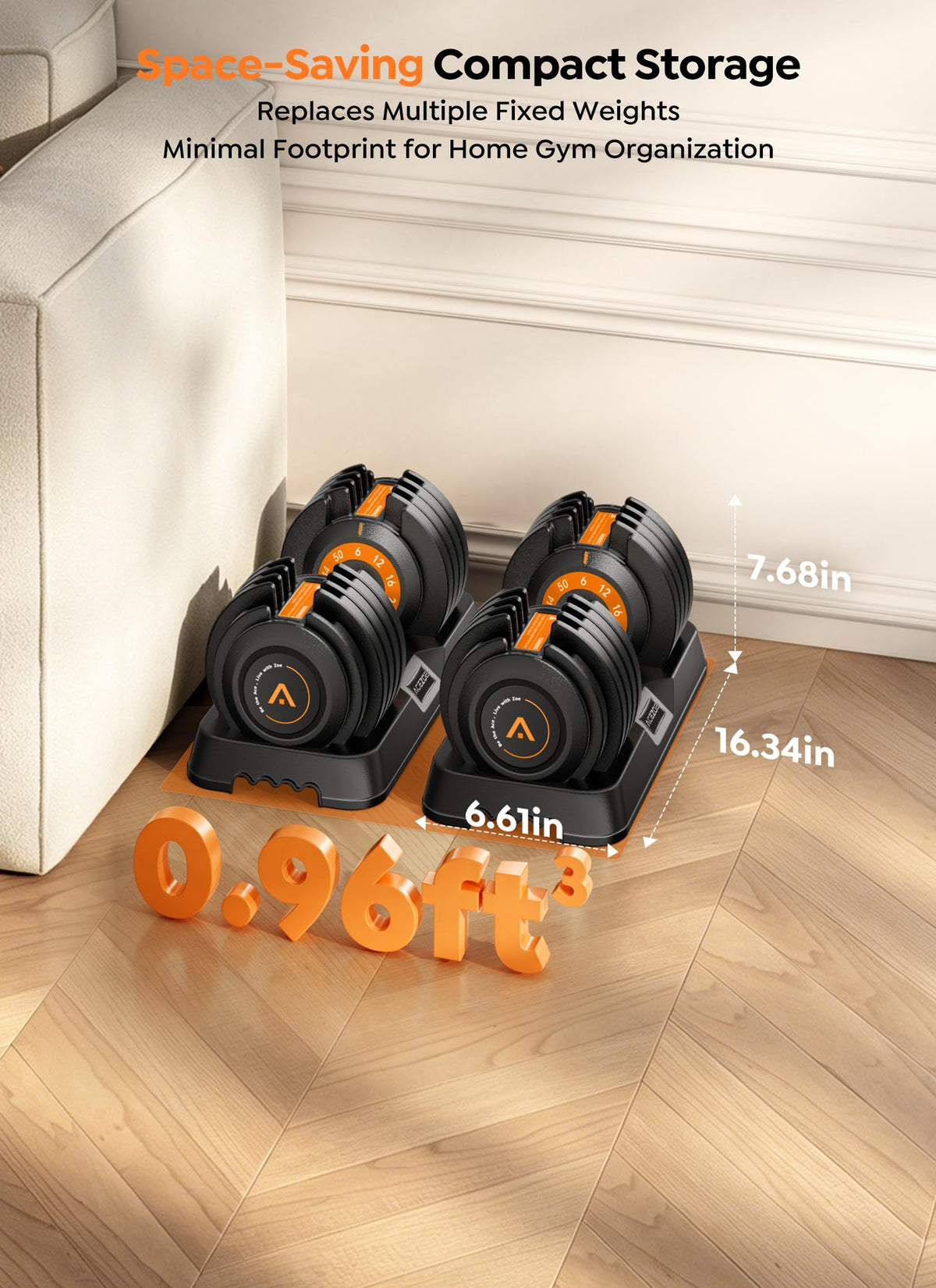 Adjustable Dumbbell Set of 2 Q43755