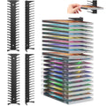 4 Pack Wall Mount Metal DVD Shelf F815809