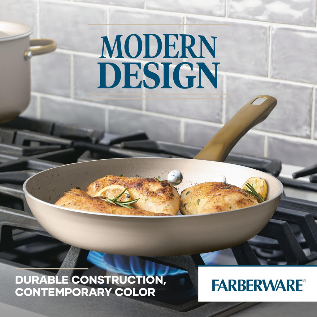 Nonstick Cookware and Pot Set with Lids, Dishwasher Safe, 12 Piece W202476