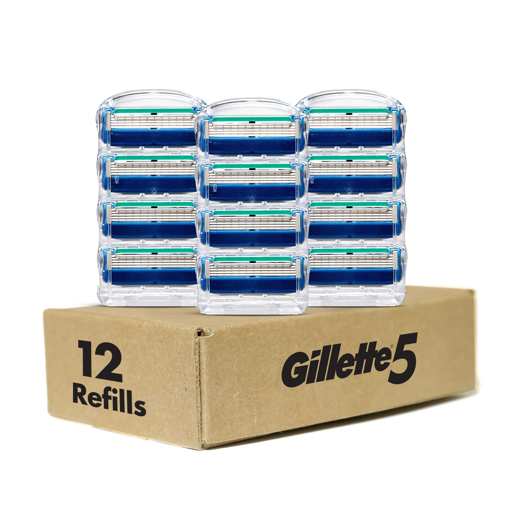 5-Blade Razor Blade Refills, 12 Count K456