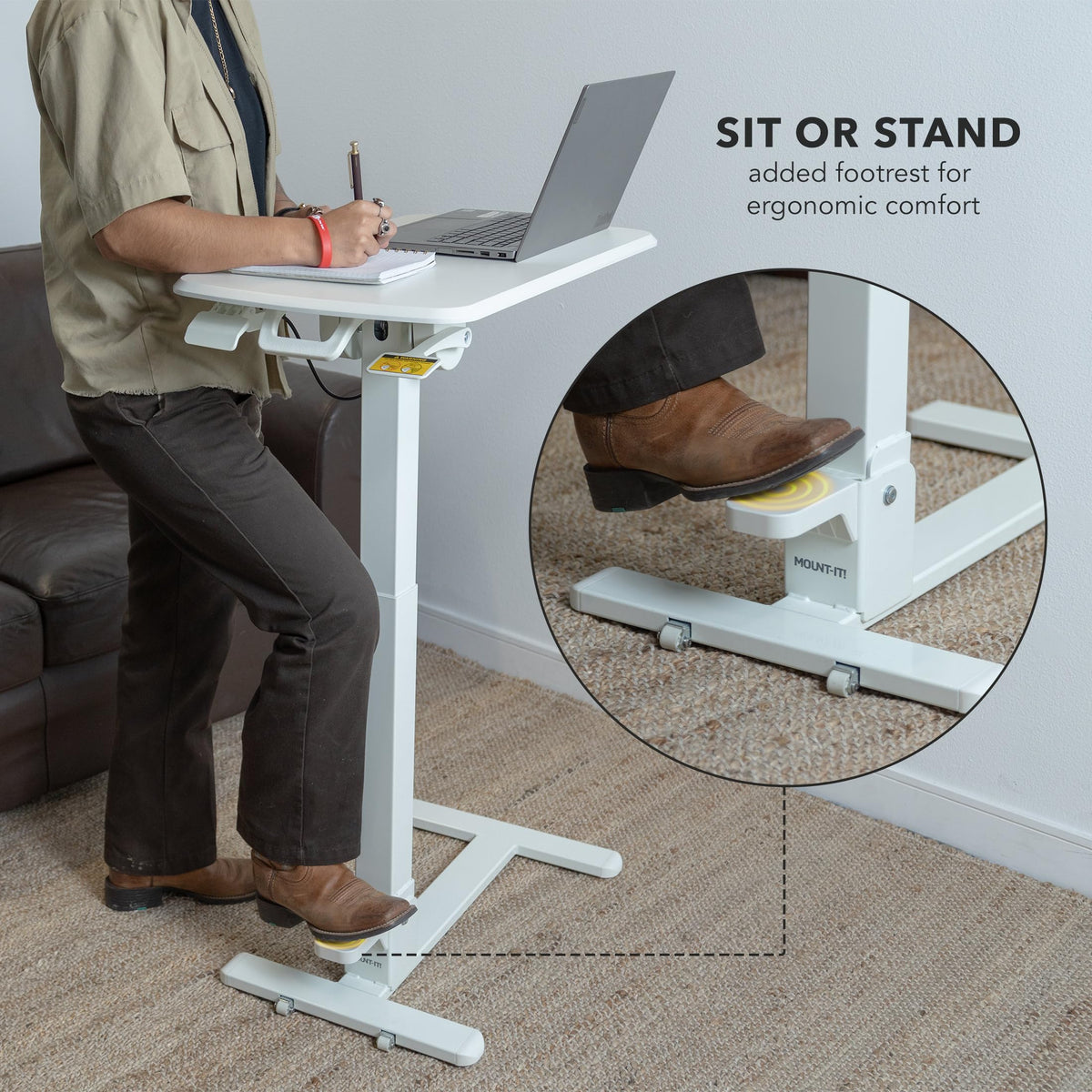 Overbed Table with Wheels Q815887