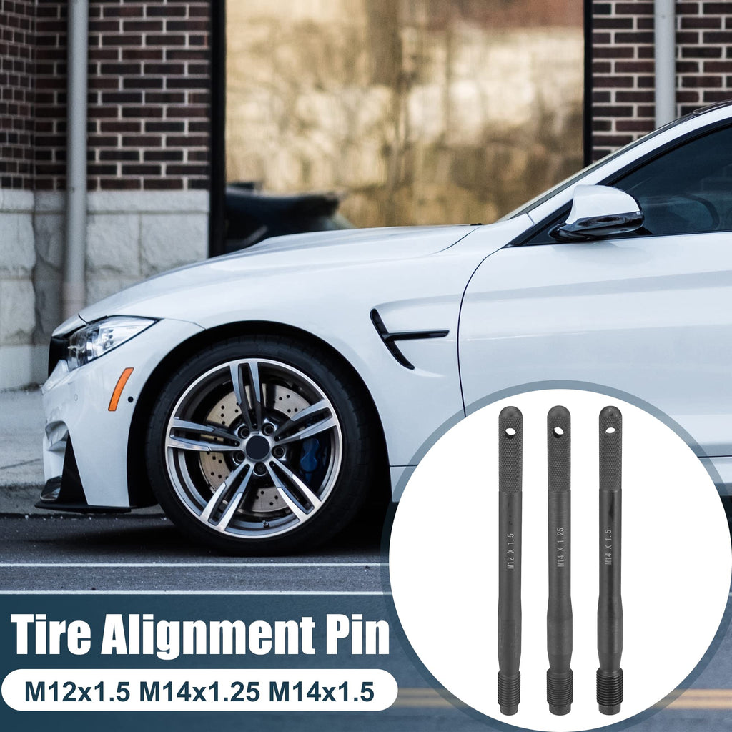 Black M12x1.5 M14x1.5 M14x1.25 Wheel Hangers Alignment Pin G38156