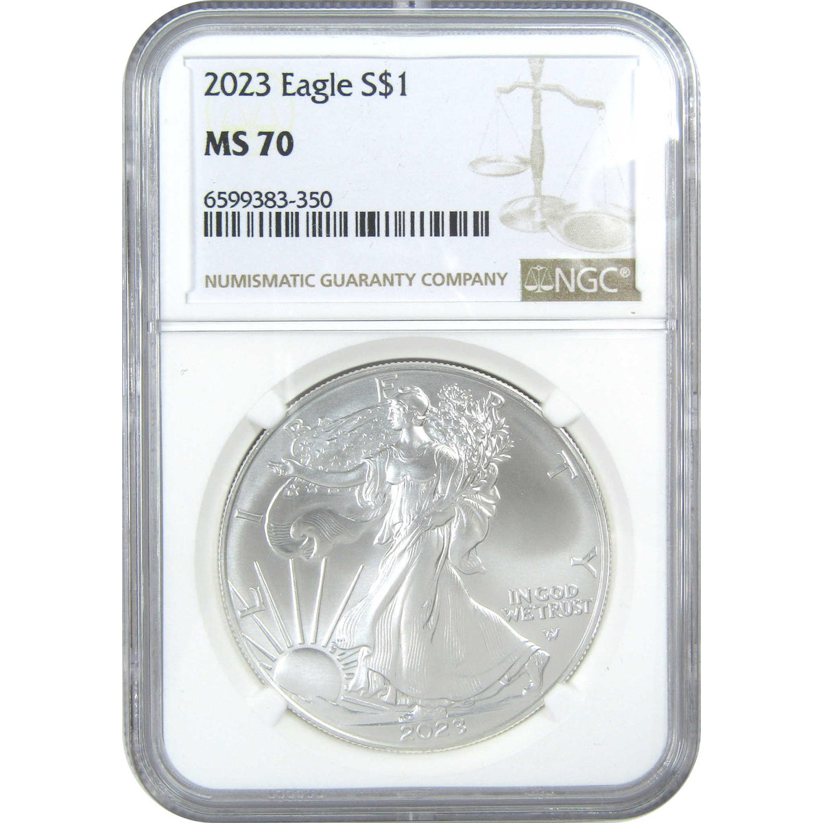 2023 American Silver Eagle Uncirculated $1 Coin M9722