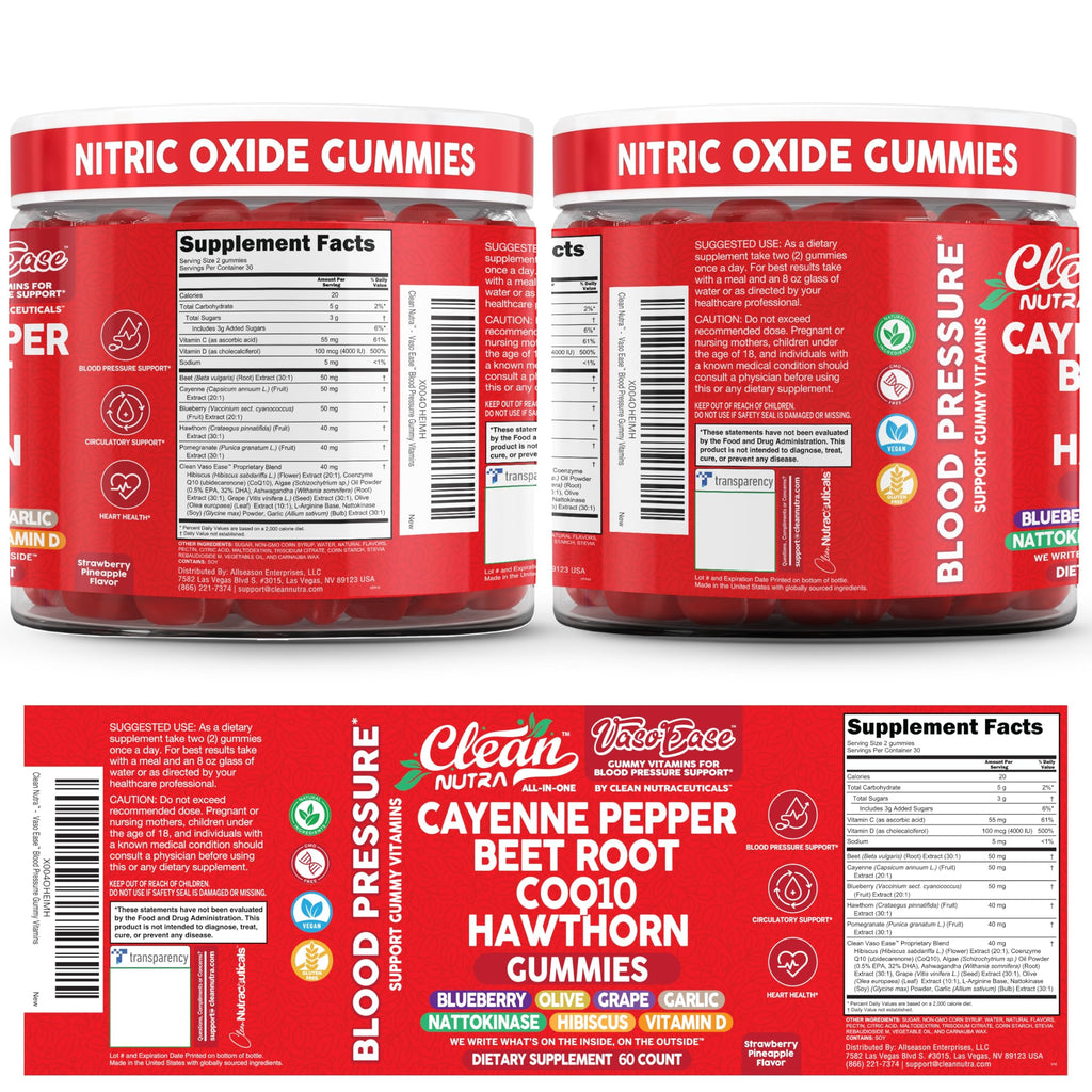 Cayenne Pepper Beet Root Gummies A5190