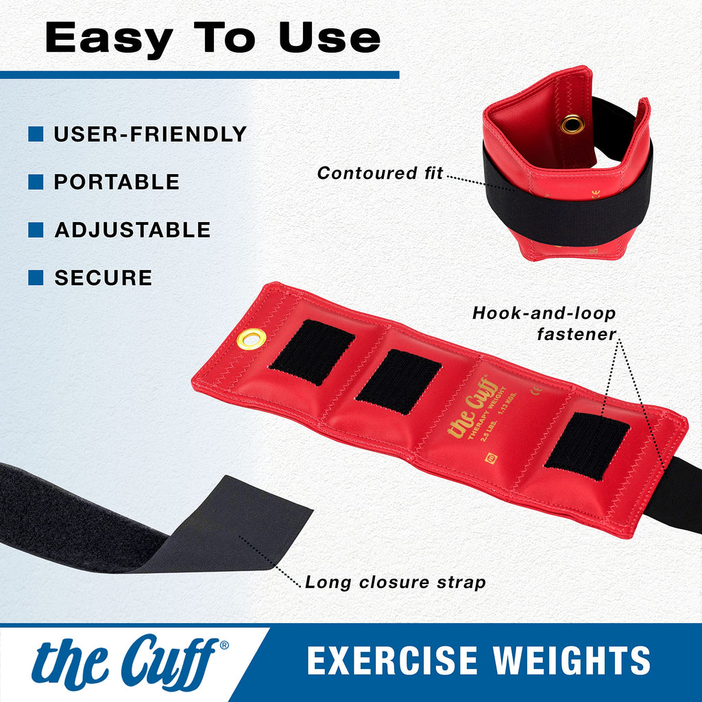 Adjustable Ankle and Wrist Weight 10 lb Brown C70623